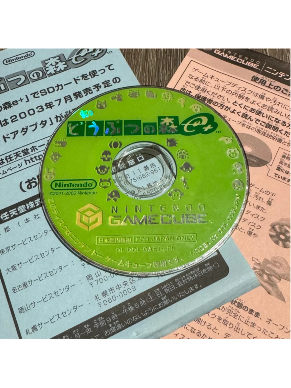 Nintendo Animal Crossing e+ GameCube Video Game Collectable Rare